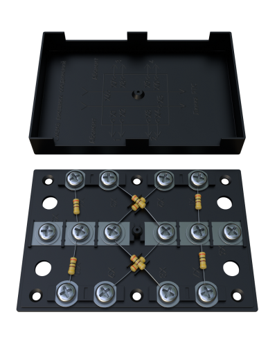 KRA-4 300 Om black (MEC42104). Коробка на 4 абонента. МЭК-Электрика в Люберцах