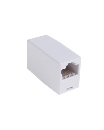 RJ-45 (розетка)-RJ-45 (розетка) (белый): Разъем распределительный в Люберцах
