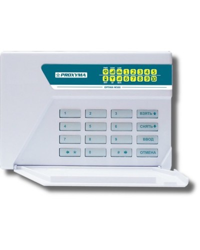 W500BL Optima. Объектовый прибор с встроенными GSM, РПП БРИЗ и Ладога-РК и проводными шлейфами. Проксима в Люберцах
