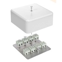 Коробка огнестойкая 103х103х45 для кабель-канала (40-0470-FR6.0-6). Коробка огнестойкая для кабель-канала. Промрукав