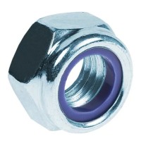 Гайка М8 с контрящим кольцом (DIN 985)(200шт) (PR08.3623). Гайка c контрящим кольцом. Промрукав