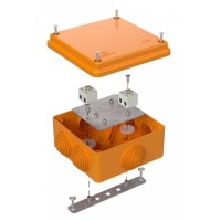Коробка огнестойкая 100х100х50 (40-0300-FR2.5-4). Коробка огнестойкая для открытой установки. Промрукав