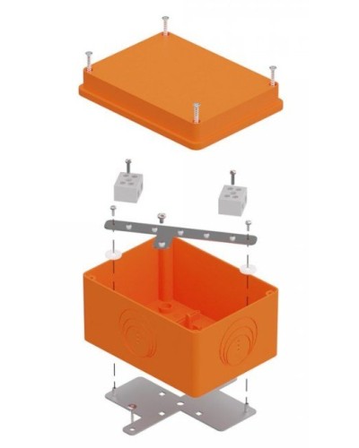 Коробка огнестойкая 150х110х90 E15-E120 для о/п (40-0351-FR10.0-4). Коробка огнестойкая для открытой установки. Промрукав в Люберцах