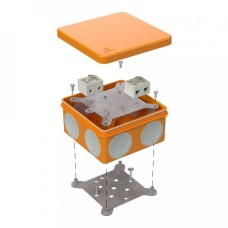 Коробка огнестойкая 60-0300-FR2.5-4 Е15-Е120 100х100х50. Коробка огнестойкая для открытой установки. Промрукав