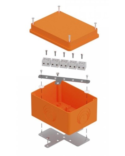 Коробка огнестойкая 150х110х90 E15-E120 для о/п (40-0351-FR1.5-10). Коробка огнестойкая для открытой установки. Промрукав в Люберцах