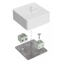 Коробка огнестойкая 75х75х30 (40-0450-FR1.5-4). Коробка огнестойкая для открытой установки. Промрукав