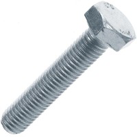 Болт с шестигранной головкой оцинкованный М10х30 (DIN 933) (50 шт) (PR08.2484). Болт с шестигранной головкой. Промрукав