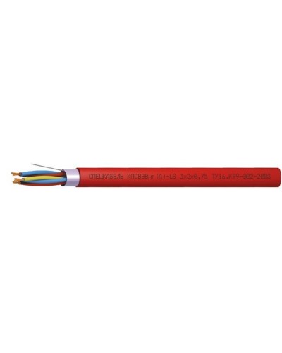 КПСВЭВнг(А)-LS 5х2х0,75 (Спецкабель). Кабель симметричный для систем сигнализации и управления, групповой прокладки, с пониженным дымо- и газовыделением. Спецкабель в Люберцах