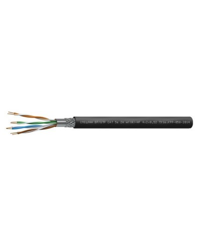 СПЕЦЛАН SF/UTP Cat 5e ZH нг(А)-HF 4х2х0,52. Кабель «витая пара» (LAN) для структурированных систем связи. Спецкабель в Люберцах