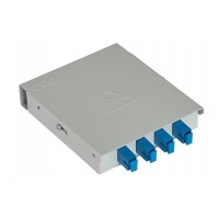 ШКОН-Р/1-4-SC~4-SC/SM~4-SC/UPC(130401-00012). Кросс оптический настенный. ССД (Связьстройдеталь)