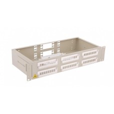 ШКОС-Л-2U/4-48-FC/ST/SC/LC~-(корпус)~ (130308-00043). Кросс оптический 19. ССД (Связьстройдеталь)
