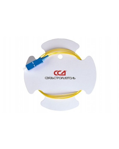 ШОС-SM/0.9 мм-SC/UPC-p/t -1.0м (130201-02538). Пигтейл оптический. ССД (Связьстройдеталь) в Люберцах