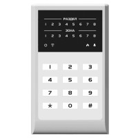 МИРАЖ-КД-04 (grey). Кнопочная кодовая панель. Стелс НПП