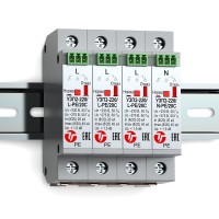 УЗП2-220К/3LN-PE/20С. Устройство защиты линии интерфейса. Тахион