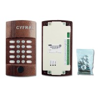 Цифрал М-10М/Р. Вызывная панель аудиодомофона. Цифрал