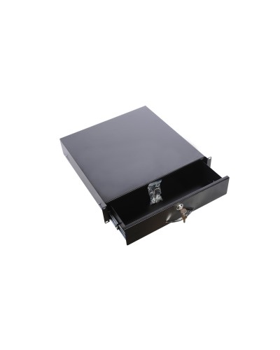 ТСВ-Д-2U.450-9005. Полка (ящик) для документации 2U. ЦМО в Люберцах