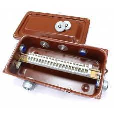 КСМР-20 У2 IP54 (zeta30375). Клеммные коробки КСМР с муфтами МВ-М(РКн) (металлорукав-коробка). ЗЭТА